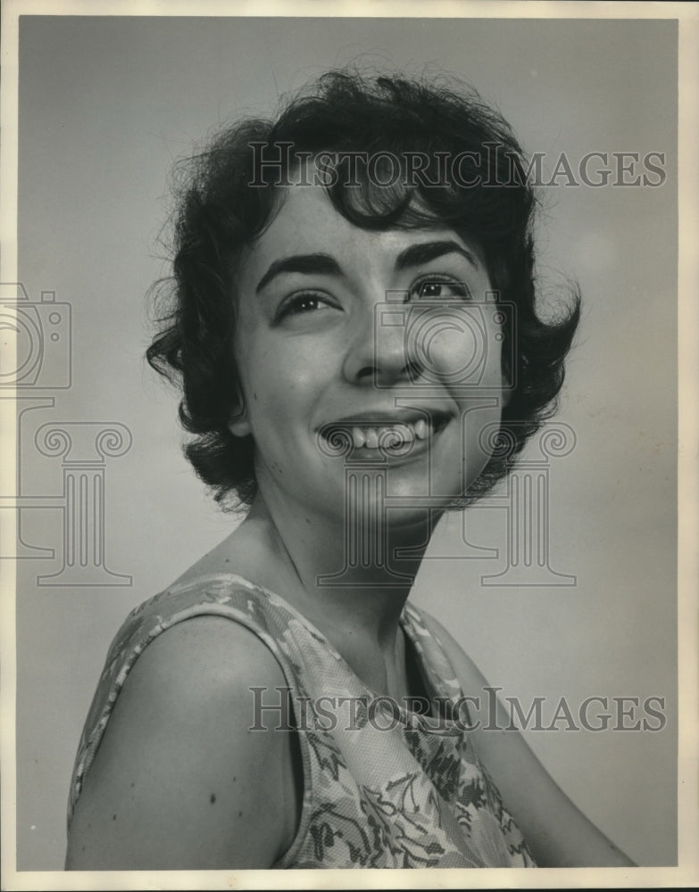 1964 Press Photo Donna Vail, Miss Alabama Contest - abna42297 - Historic Images