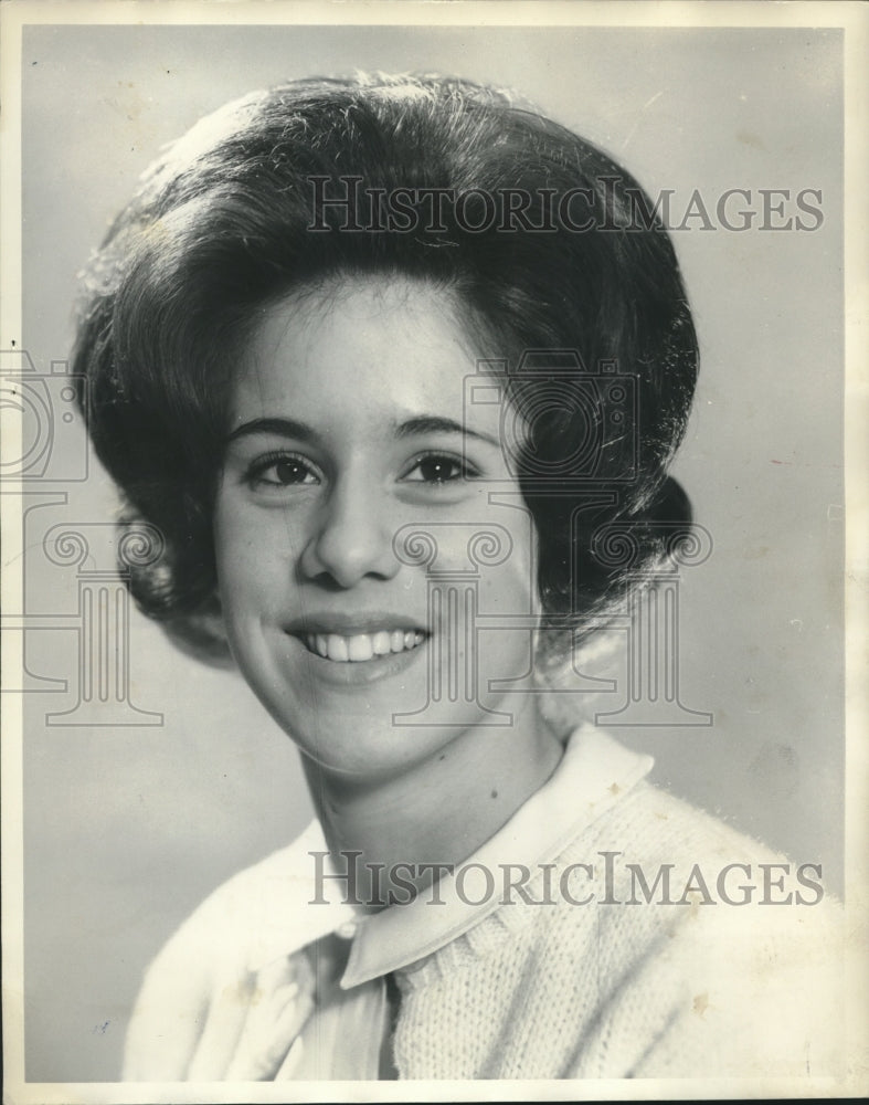 1964 Press Photo Judi Higgins, Junior Miss Contest, Alabama - abna42300 - Historic Images