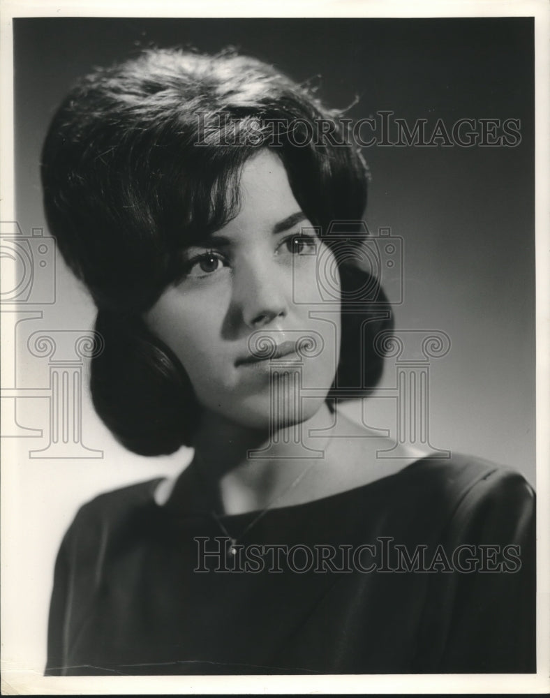 1964 Press Photo Kendra Jo Watson of Troy, Alabama, Junior Miss Alabama Contest - Historic Images