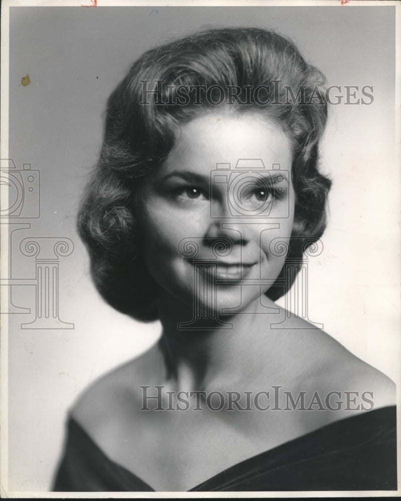 1958 Misha Towery, Miss Alabama Contest - Historic Images