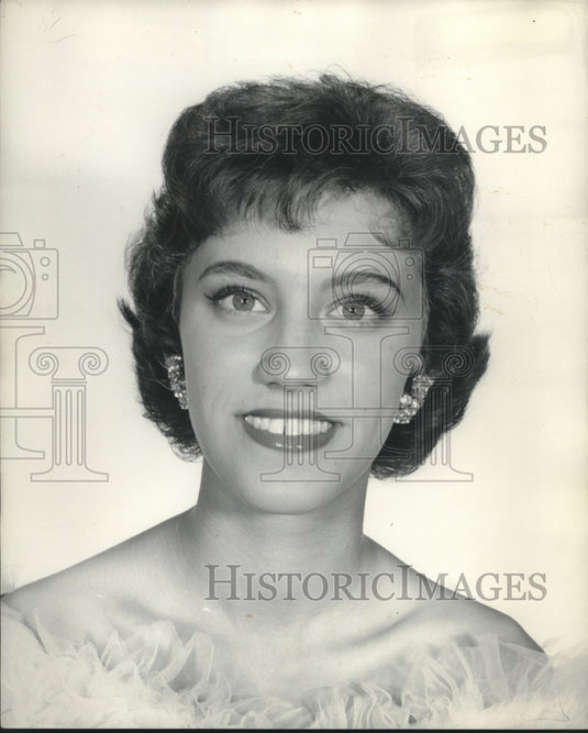 1958, Judy McConnell, Miss Alabama Contest - abna42314 - Historic Images