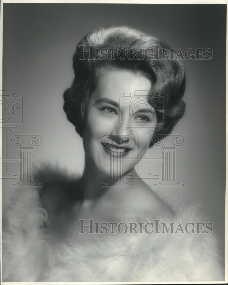 1964 Press Photo Martha Vann Clark of Hamilton, Alabama, Miss Alabama Contest - Historic Images