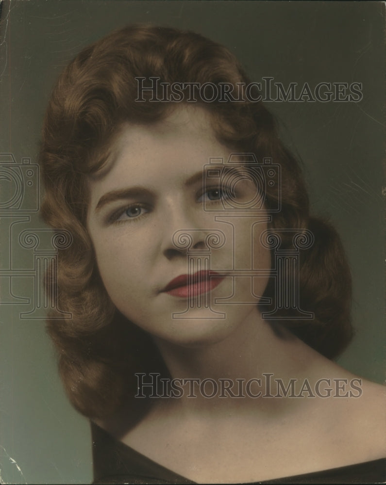 1961 Press Photo Elaine McDuffie, Junior Miss Alabama Contest - abna42547 - Historic Images