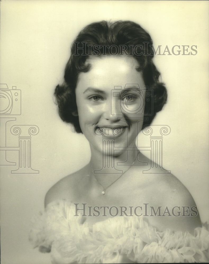 1961 Press Photo Terry Storey, Birmingham, Alabama, Junior Miss Alabama Contest - Historic Images