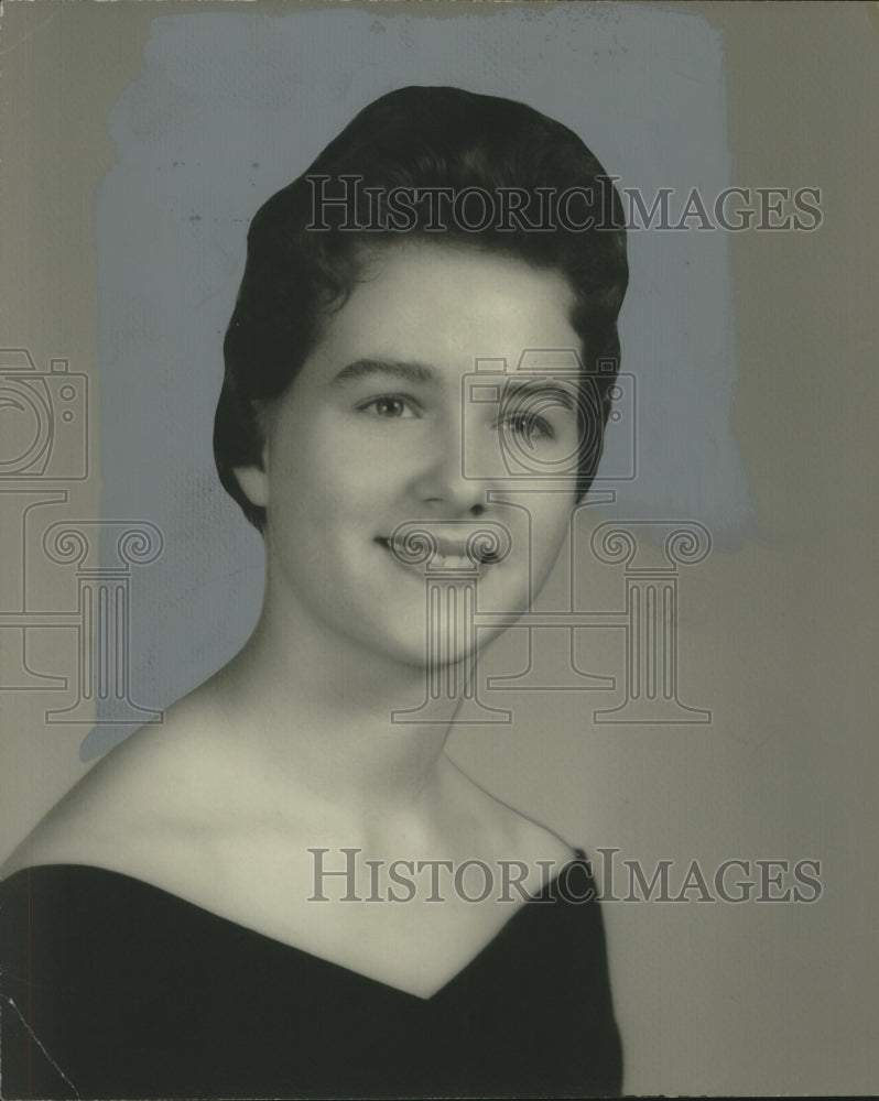 1961 Press Photo Beth Goodman of Hammondville, Alabama, Miss Alabama Junior - Historic Images