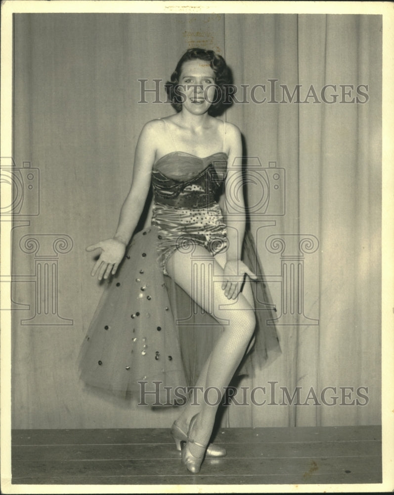 1957 Press Photo Adrein Ray, Miss Alabama Contest - abna42552 - Historic Images