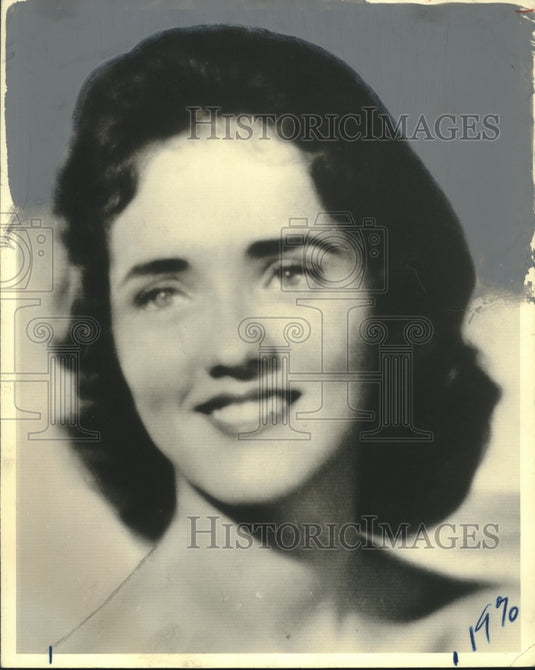 1961 Press Photo Judy Glyde, Junior Miss Alabama Contest - abna42555 - Historic Images