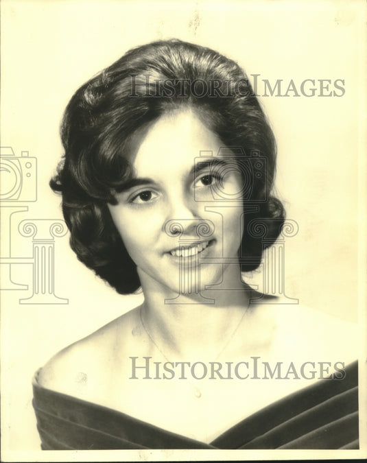 1964 Press Photo Miss Ginger Bowles Seales, Castleberry, Alabama, Junior Miss - Historic Images