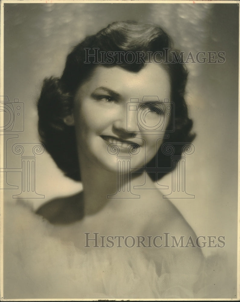 1957, Miss Sally Ann Hemplee of Attalla, Alabama Miss Alabama Contest - Historic Images