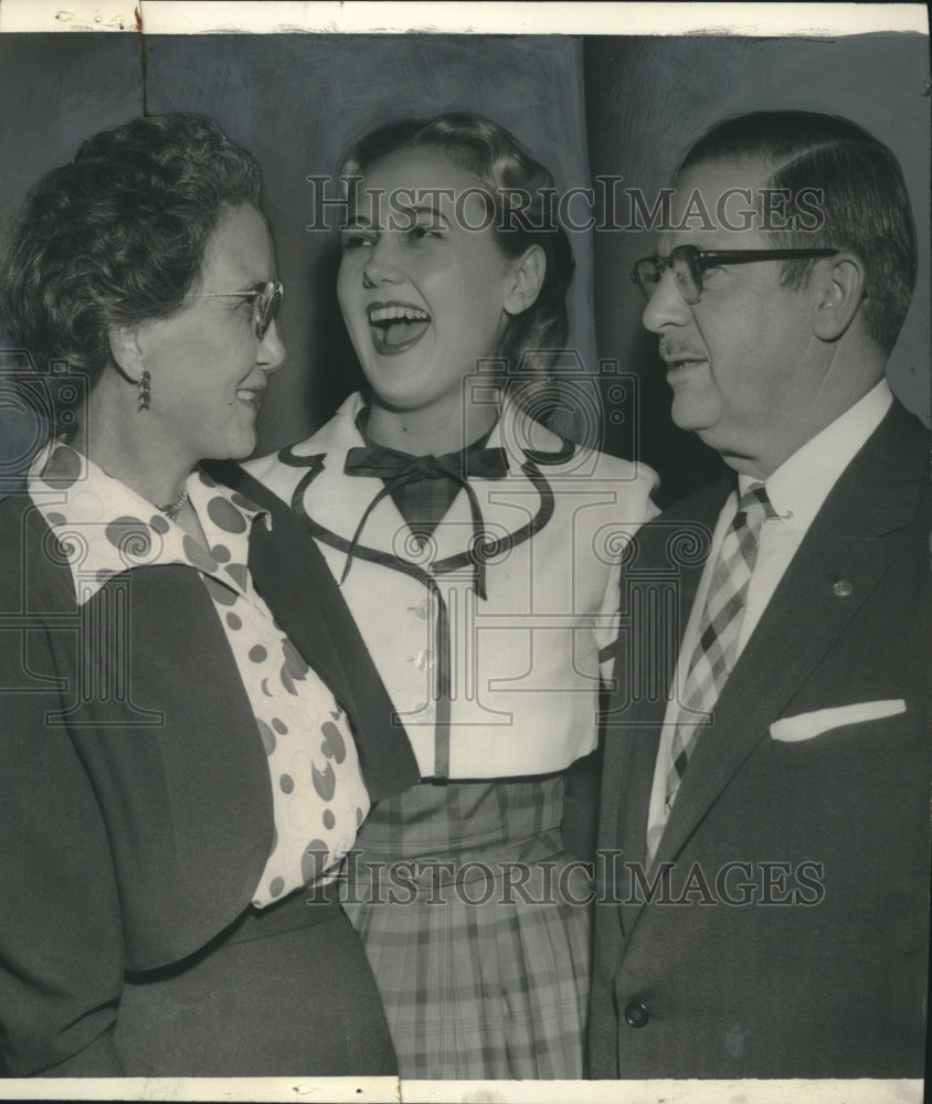 1956, Anne Ariail, Miss Alabama with Mrs. Ouida Hightower, Counselor - Historic Images