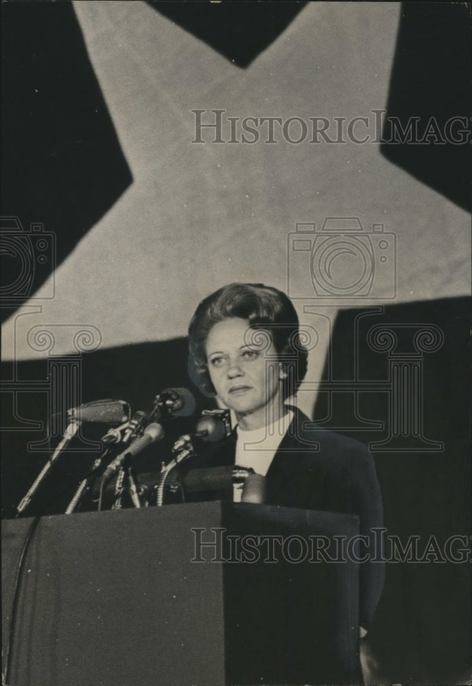 1966 Press Photo Mrs. George Wallace, Candidate for Governor - abna42629 - Historic Images