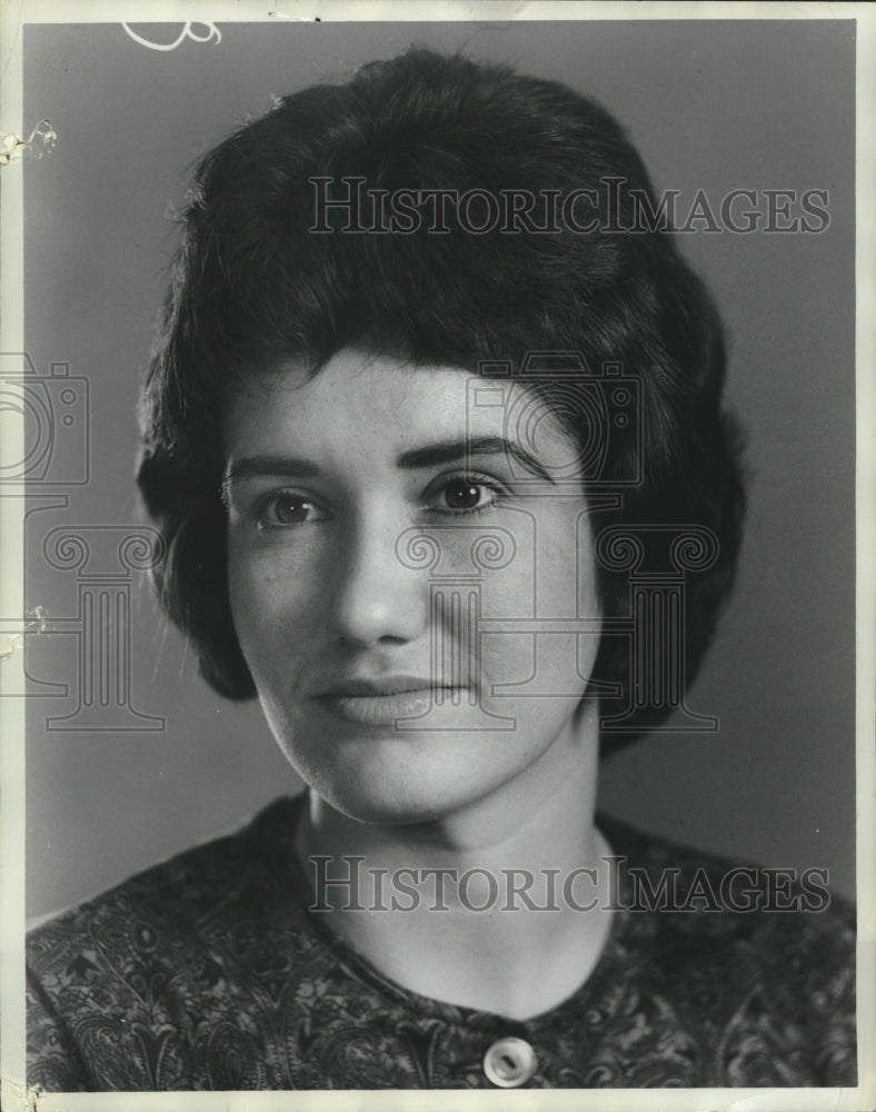 1963 Press Photo Martha Jean Cameron, Miss Alabama Contest - abna42661 - Historic Images