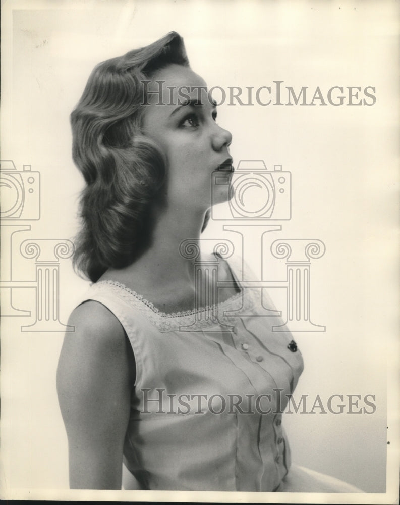 1957 Press Photo Miss Alabama Contestant in Contest - abna42675 - Historic Images