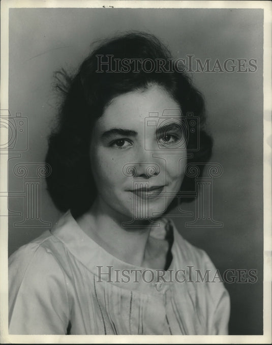 1957 Press Photo Miss Alabama Contestant in Contest - abna42694- Historic Images