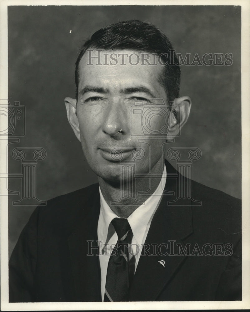 1968 Press Photo William F. Land, Alabama State Highway Department - abna42722 - Historic Images