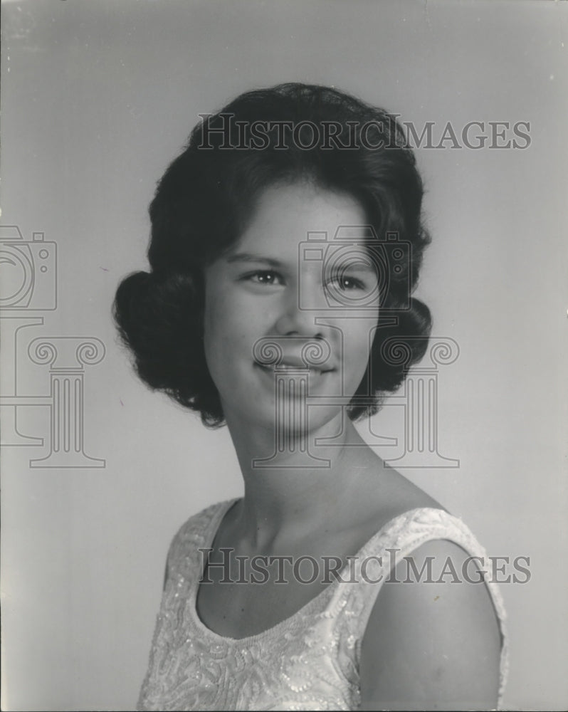 1964 Press Photo Junior Miss Alabama Contestant in Contest - abna42803 - Historic Images