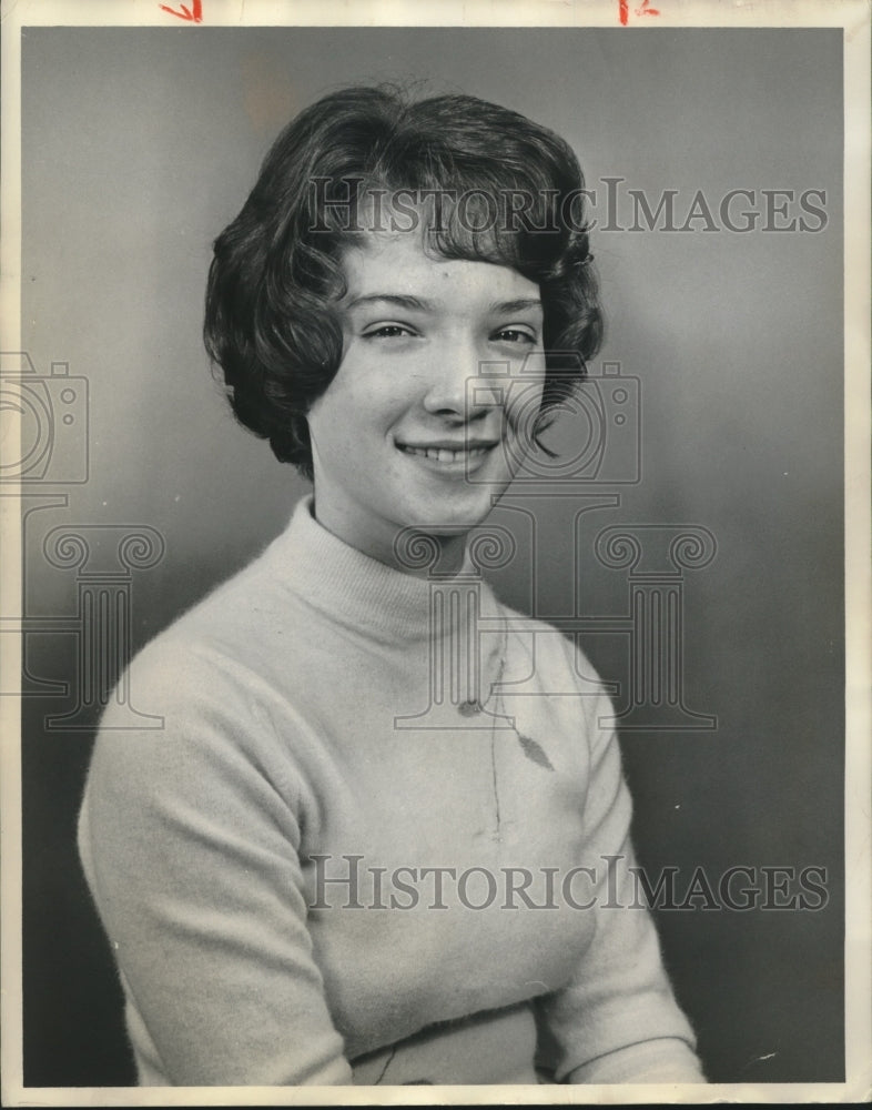 1964 Press Photo Margaret Sherer, Junior Miss Contest of Jasper, Alabama - Historic Images