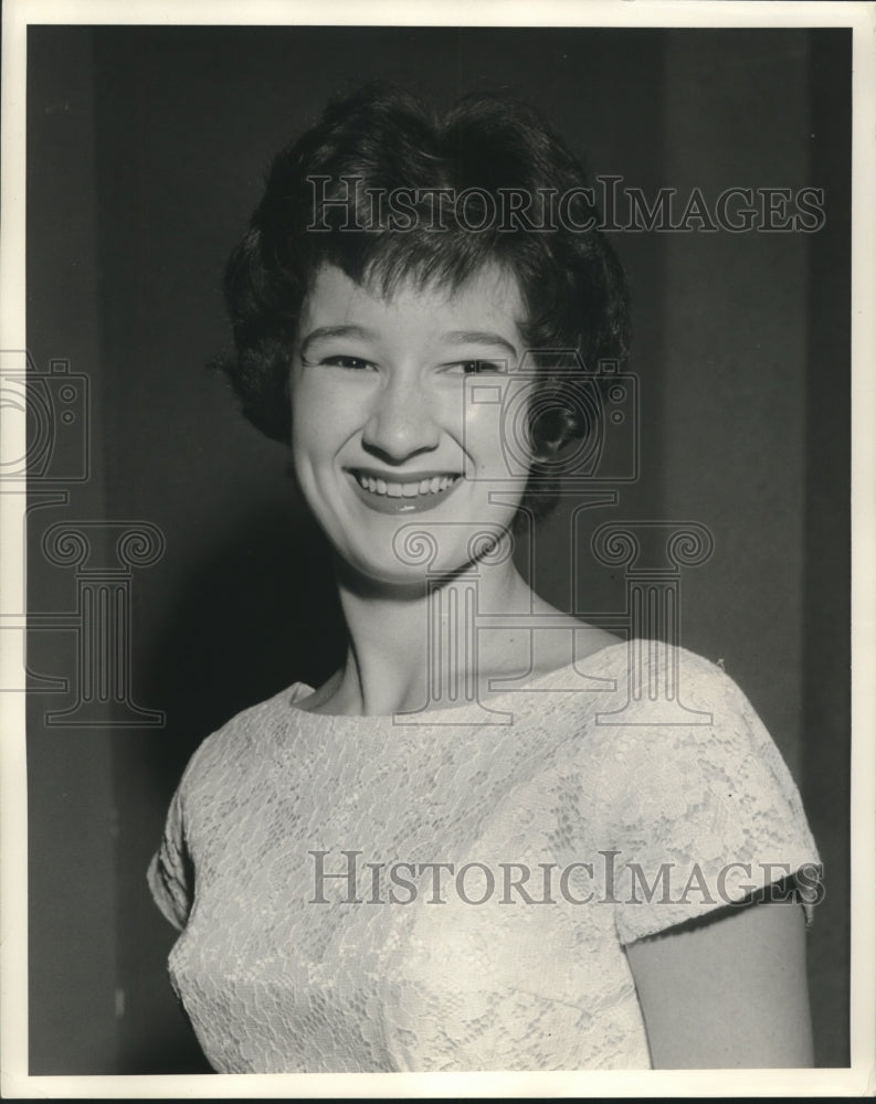 1964 Press Photo Sharon Holland, Junior Miss Alabama Contest - abna42811 - Historic Images