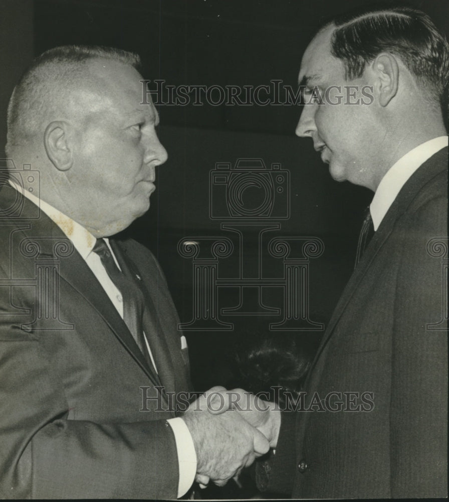 1965 Press Photo J. T. (Jabo) Waggoner, Aide to (Bull) Connor - abna42818 - Historic Images