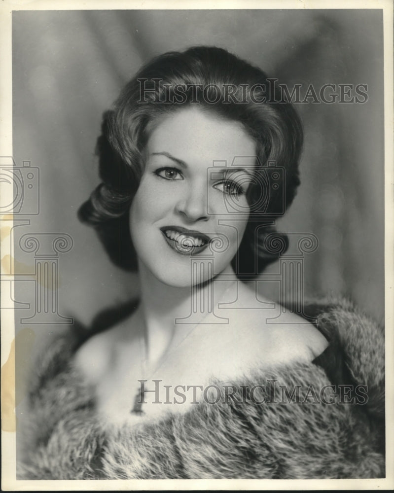 1961 Press Photo Ann Harton, Birmingham, Alabama, Miss Alabama Contest - Historic Images