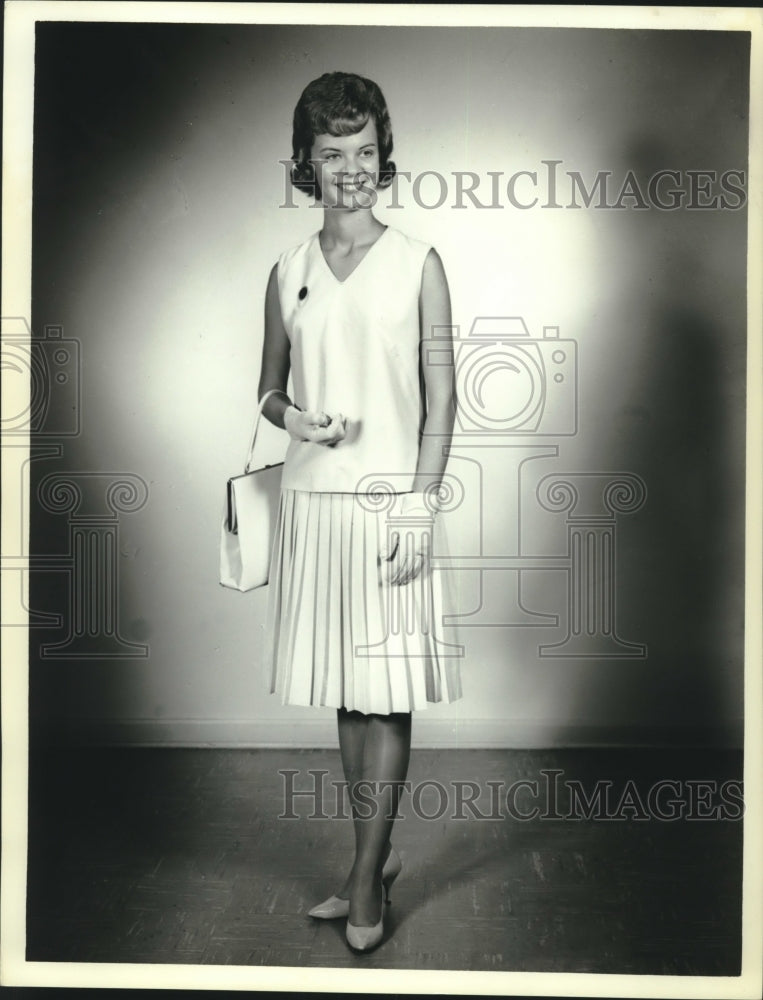 1963 Press Photo Miss Alabama Contestant Judy Fowler - abna42848 - Historic Images