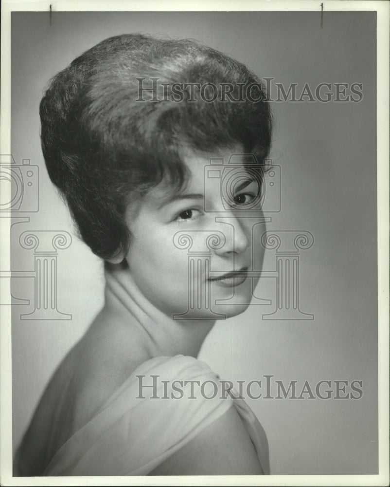 1963 Press Photo Gloria Patterson, of Birmingham College, Miss Alabama Contest - Historic Images