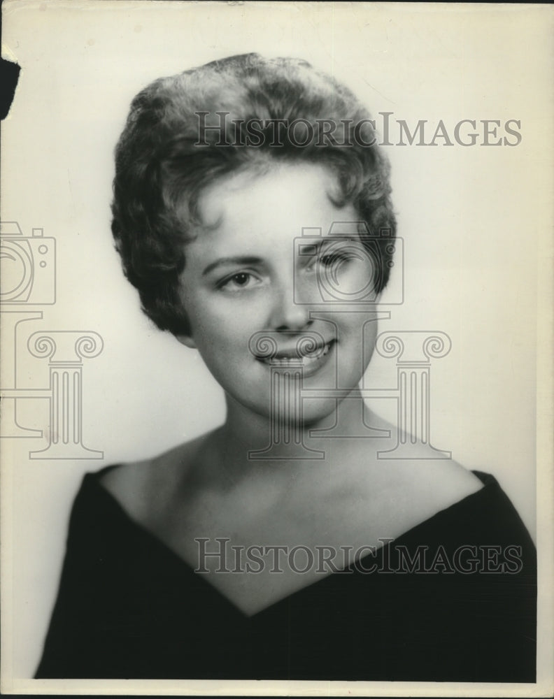 1961 Press Photo Junior Miss Alabama Contestant Gayle McRae - abna42864 - Historic Images