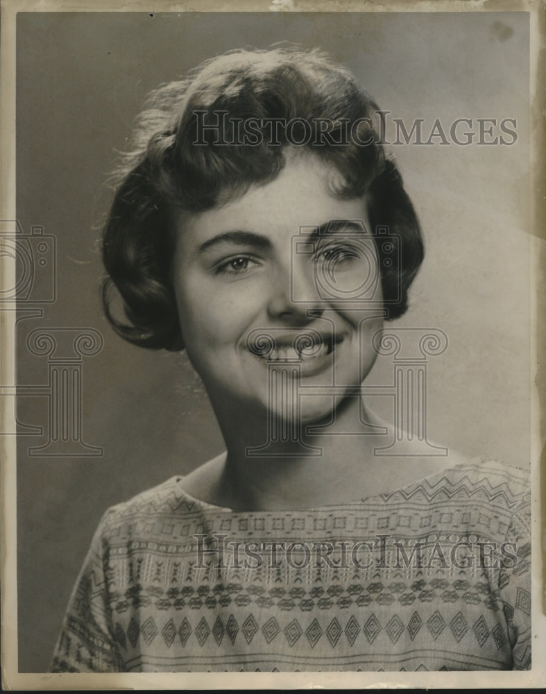 1961 Press Photo Dianna Brown, Junior Miss Alabama Contest - abna42865-Historic Images