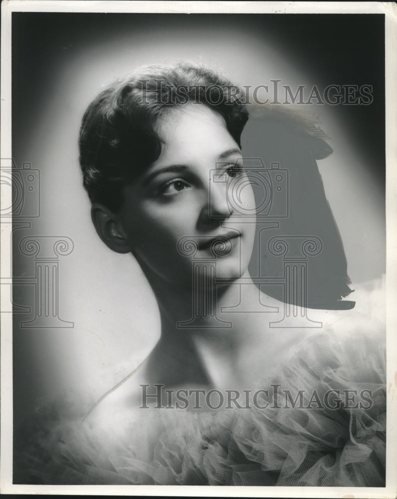 1961 Press Photo Dottie Mays, Miss Alabama Junior Contestant - abna42869 - Historic Images