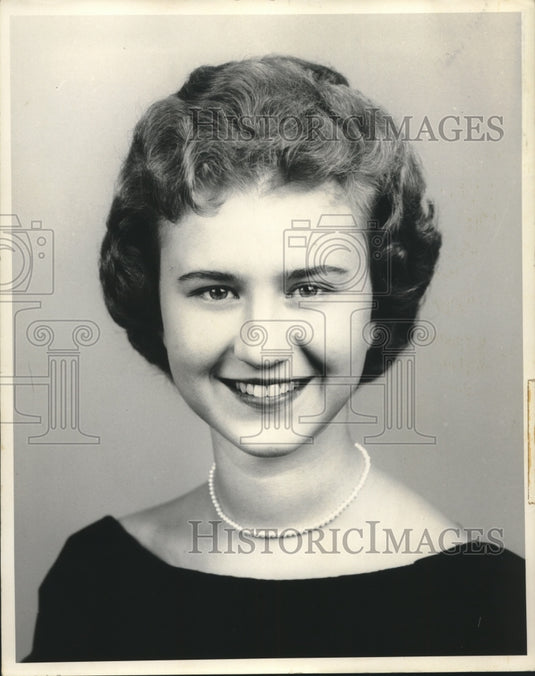1961 Press Photo Miss Alabama Contest, Betty Waite, Salutatorian - abna42893 - Historic Images