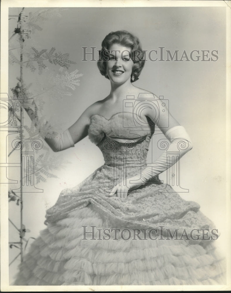 1961 Press Photo Ann Horton, Miss Alabama Contest - abna42896 - Historic Images