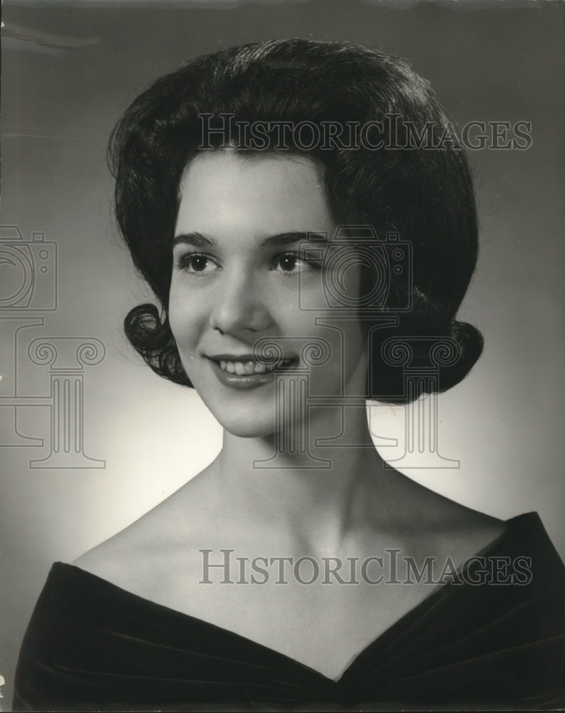 1963 Press Photo Mary Virginia Vaughan of Selma, Dallas County Junior Miss - Historic Images