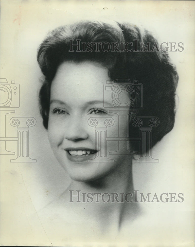 1963 Press Photo Pat Tate, Junior Miss Contest - abna42942 - Historic Images
