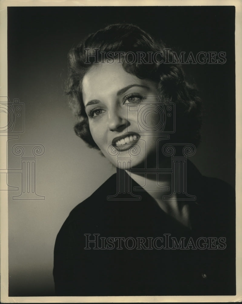 1958, Ann Stevens, of Mobile, Alabama, Miss Alabama Contest - Historic Images