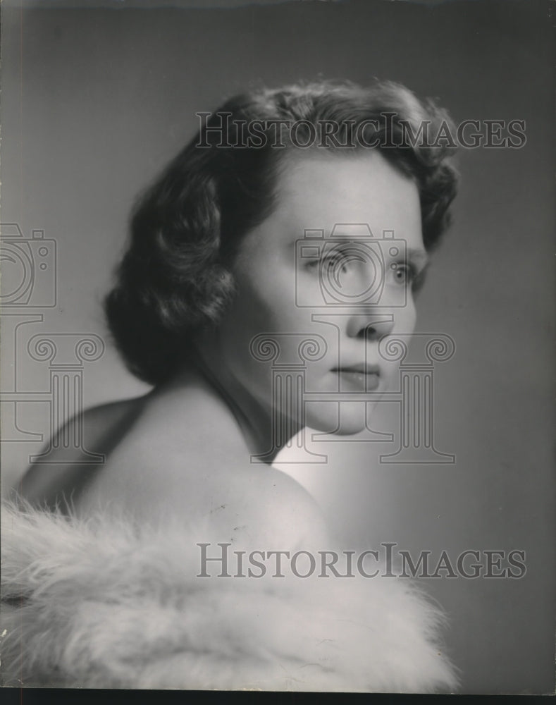 1958 Press Photo Adrinne Ray, Miss Alabama Contest - abna42992 - Historic Images