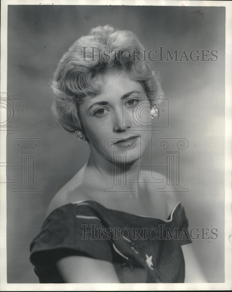 1957 Press Photo Laura Wilder, Miss Alabama Contest - abna43000 - Historic Images