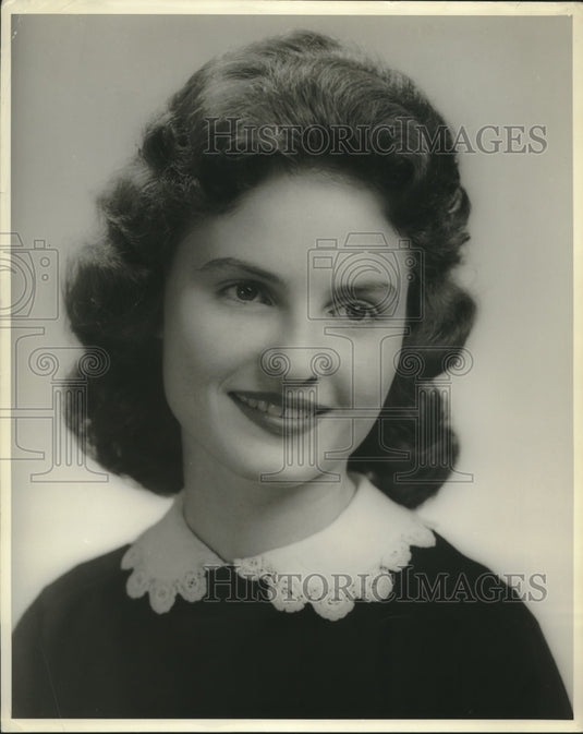 1961 Press Photo Junior Miss Alabama Contestant in Contest - abna43019 - Historic Images