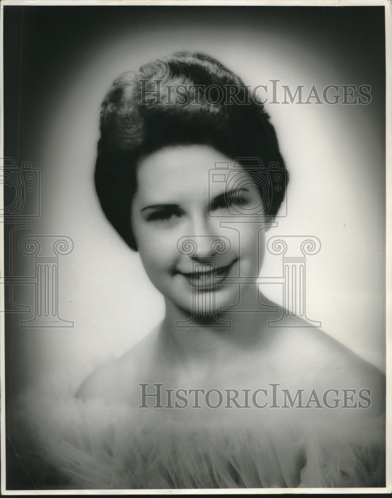 1961 Press Photo Judy Ann Lafe, Junior Miss Alabama Contestant - abna43026 - Historic Images