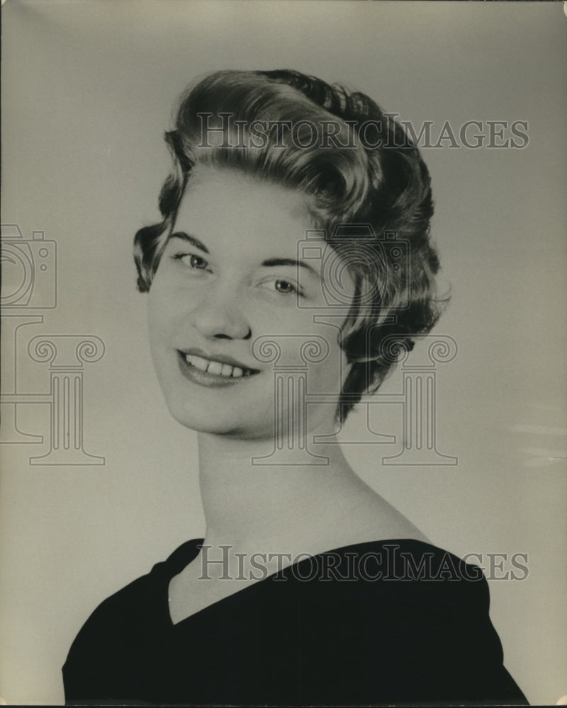 1961 Press Photo Celeste Holt, Junior Miss Alabama Contestant - abna43033 - Historic Images