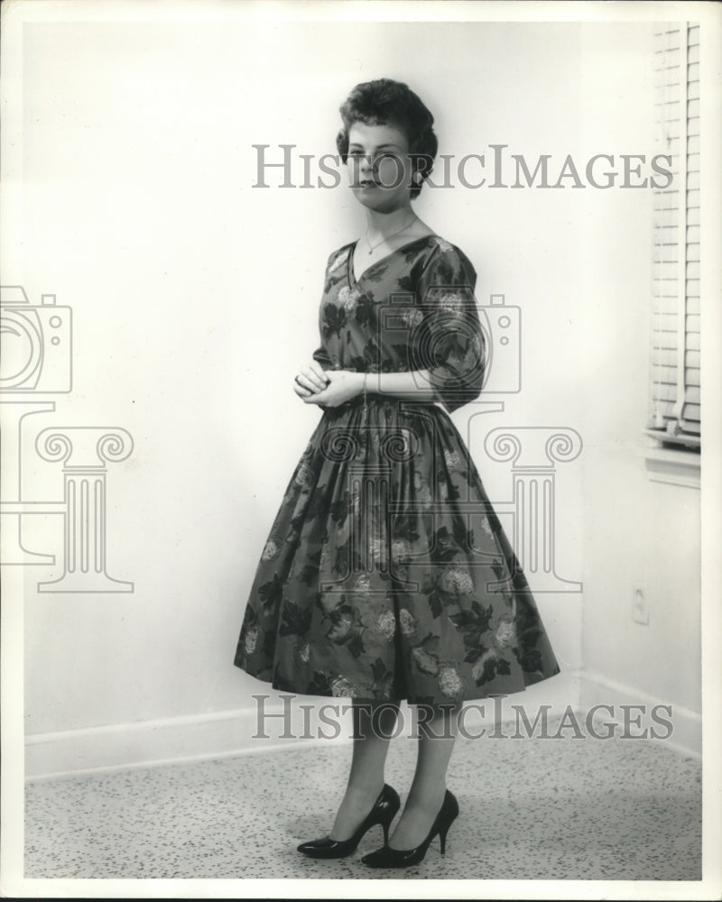 1961 Press Photo Rebecca Collier, Junior Miss Alabama Contestant - abna43034 - Historic Images