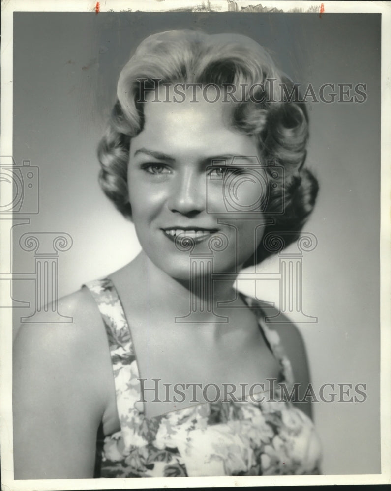 1961, Jan Lindsay of Birmingham, Alabama, Miss Alabama Contest - Historic Images