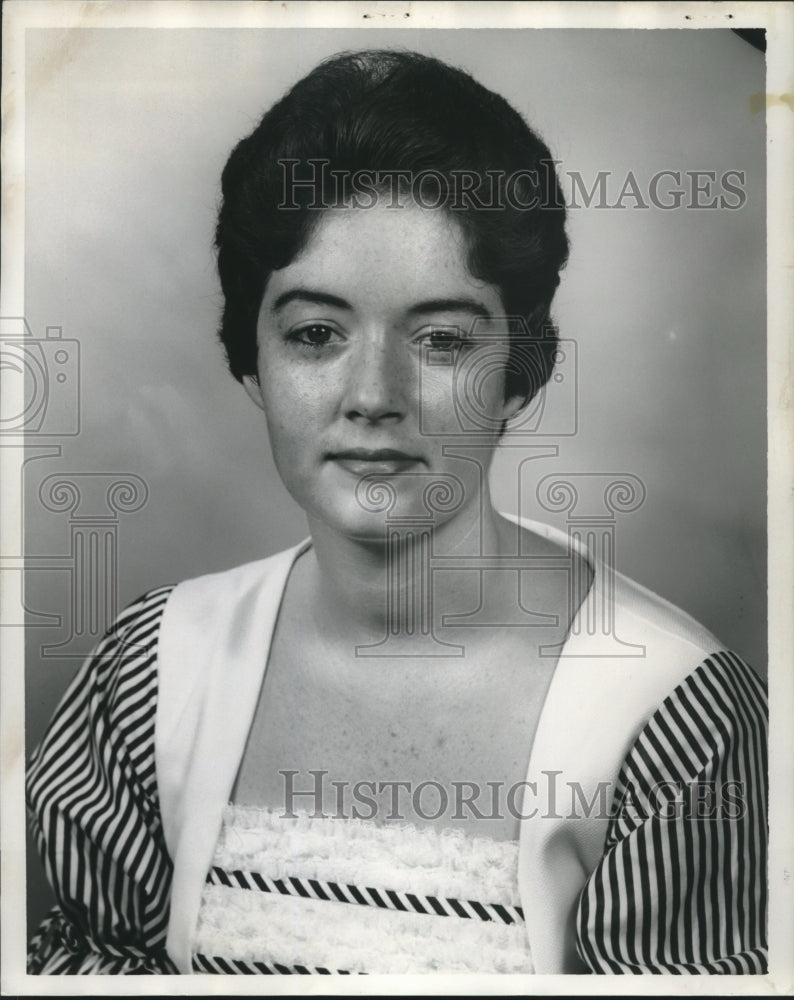 1961 Press Photo Becky William, Junior Miss Alabama Contest - abna43063 - Historic Images