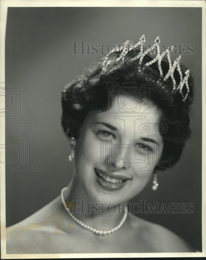 1961, Ann Lawson, Fairhope, Alabama, Junior Miss Alabama Contest - Historic Images