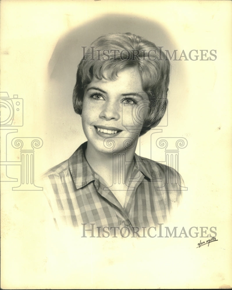 1962 Press Photo Janice Smith, Junior Miss Alabama Contest - abna43066 - Historic Images