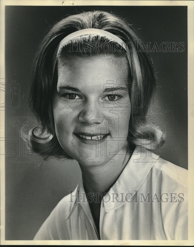 1964 Press Photo Julia Hawkins, Miss Alabama Contest - abna43085 - Historic Images