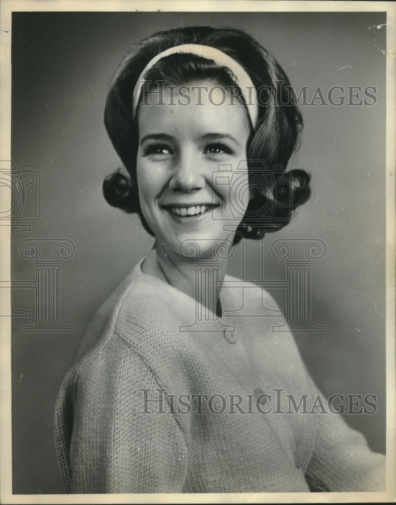 1964 Press Photo Janice Burdick, Junior Miss Alabama Contestant - abna43092 - Historic Images