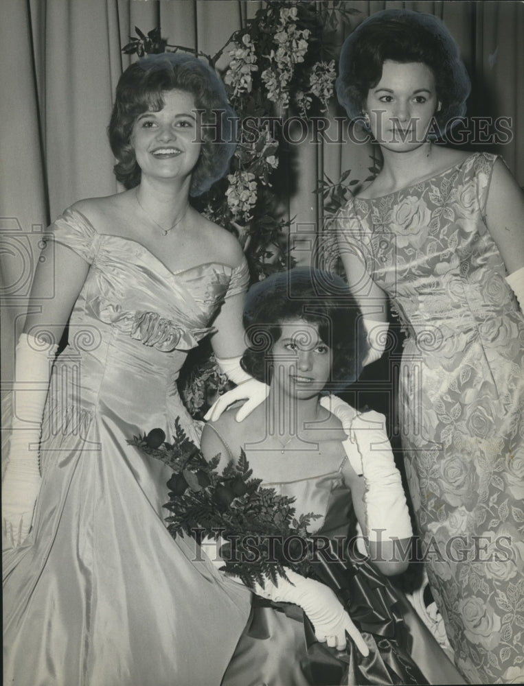 1964 Press Photo Winners in Autauga County, Alabama Junior Miss Pageant - Historic Images