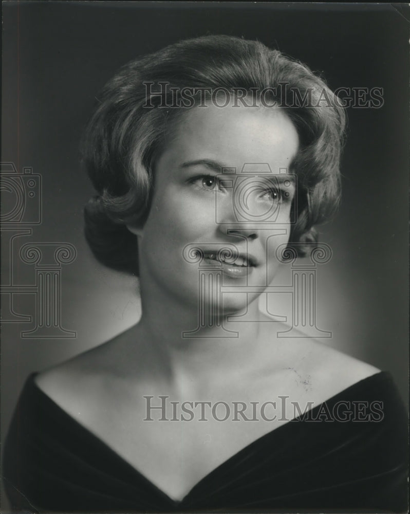 1964 Press Photo Lanell Davidson, Junior Alabama Miss Contestant - abna43098 - Historic Images