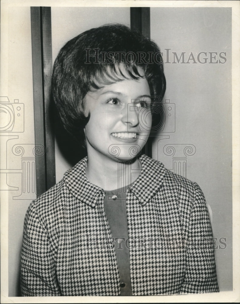 1964 Press Photo Sonja Dismukes, Junior Miss contestant, Dothan, Alabama - Historic Images