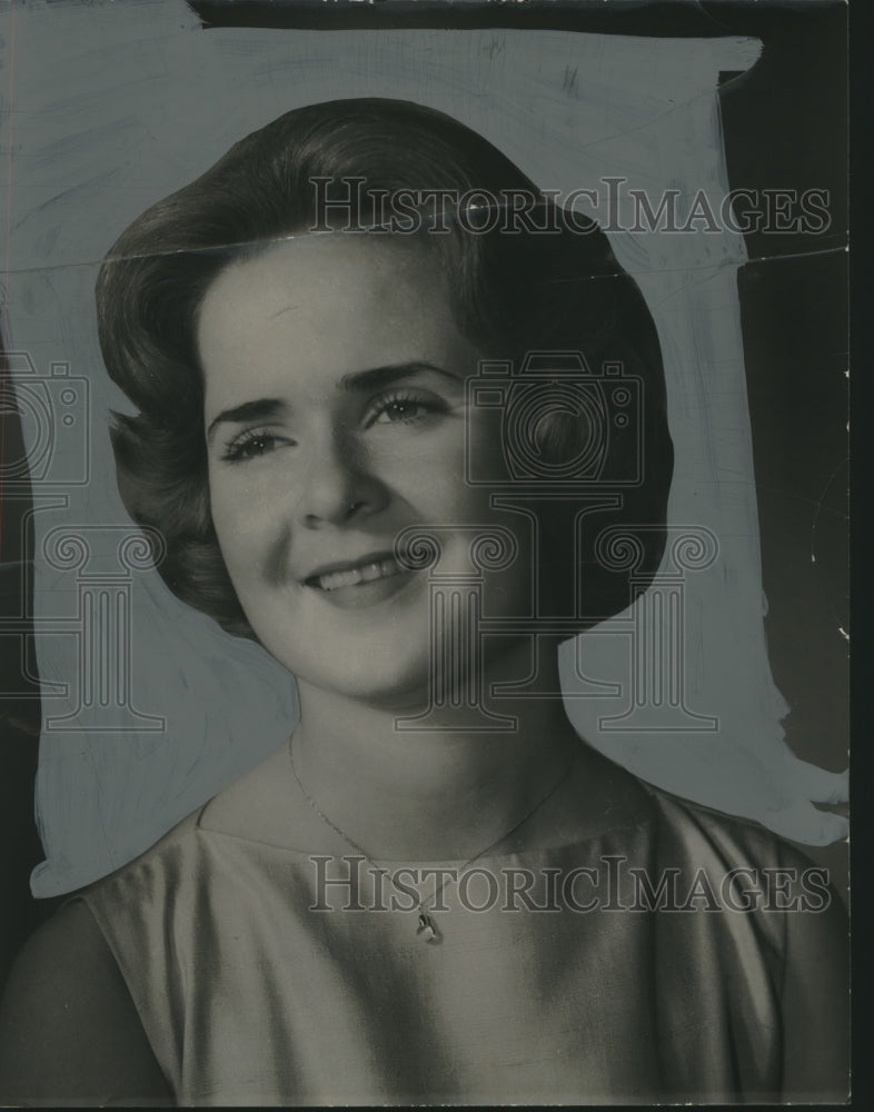 1964 Press Photo Louise Long, Junior Miss Contestant, Monroe County, Alabama - Historic Images